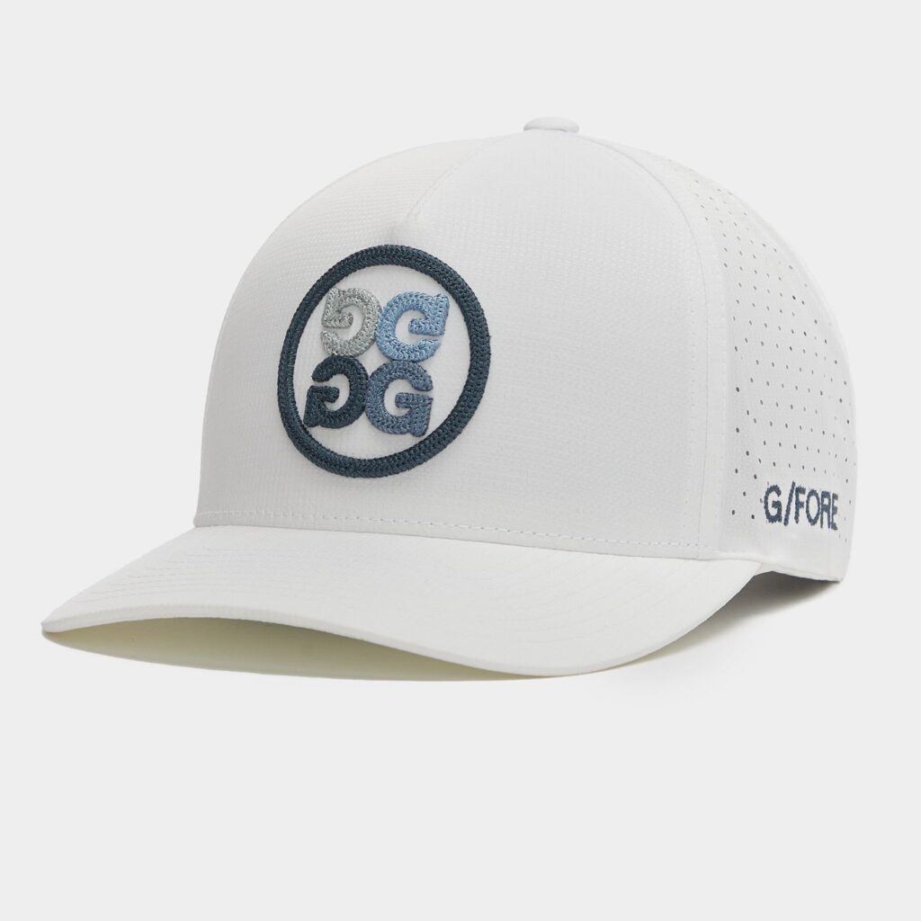 gradient circle g's stretch perf snapback hat