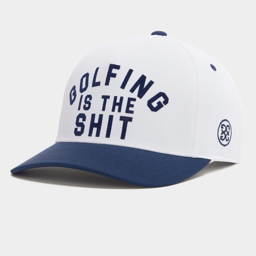 golfing is the sh*t stretch twill snapback hat