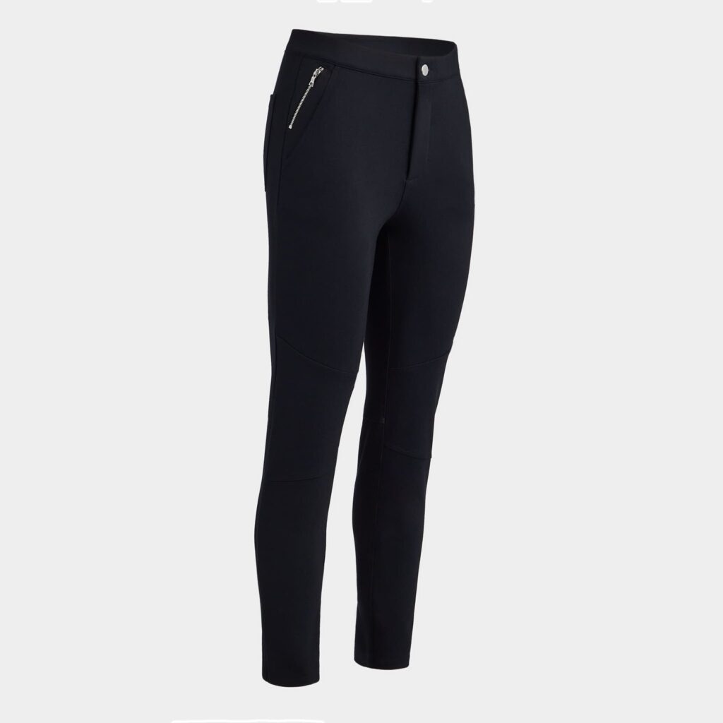 double knit moto legging