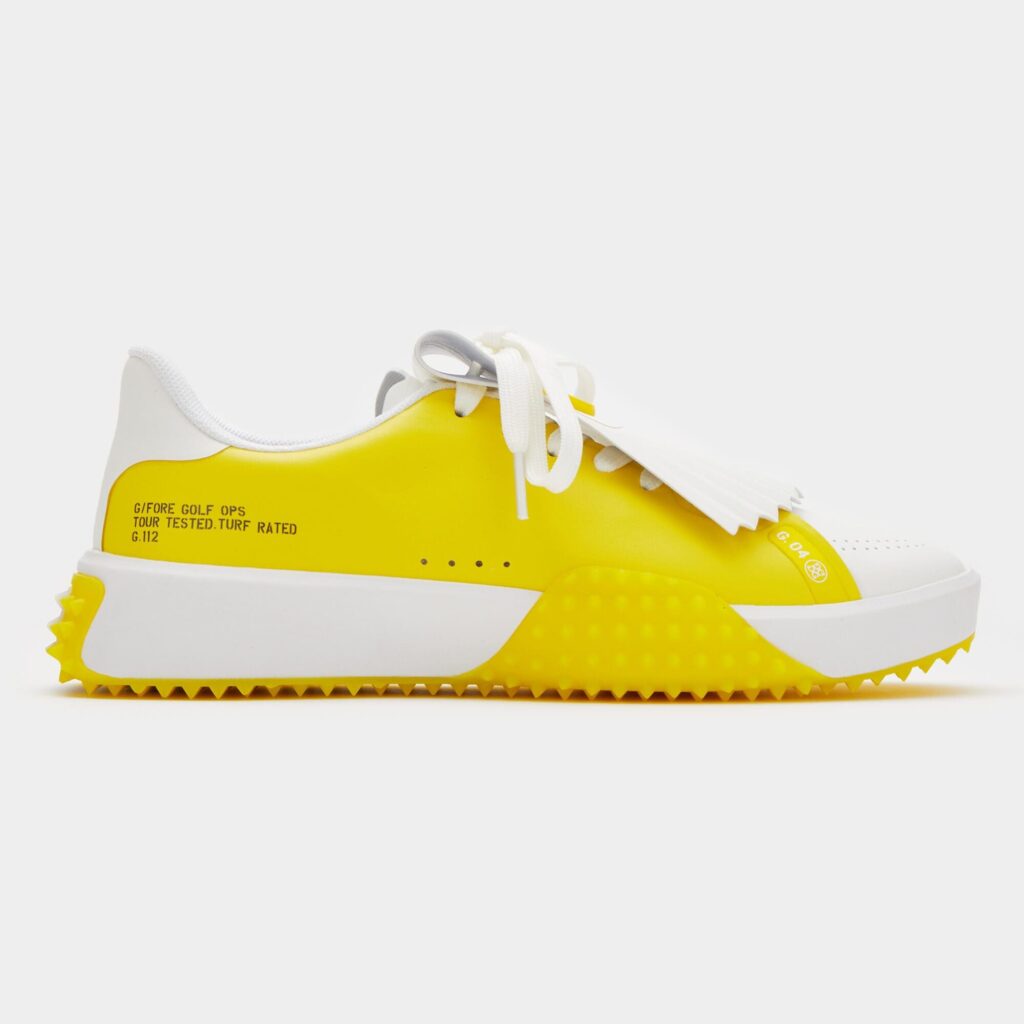 women's g.112 p.u. leather kiltie golf shoe