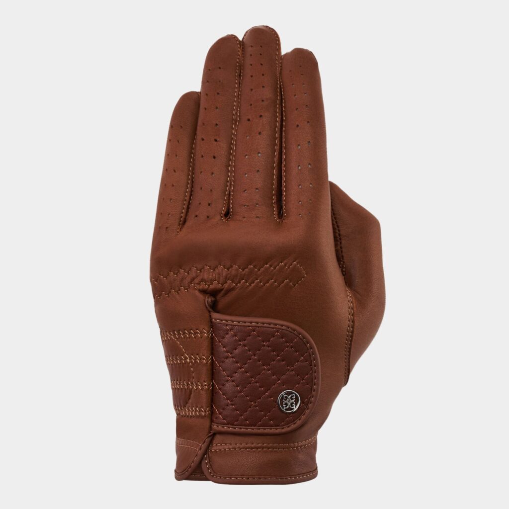 men's quilted tab golf glove