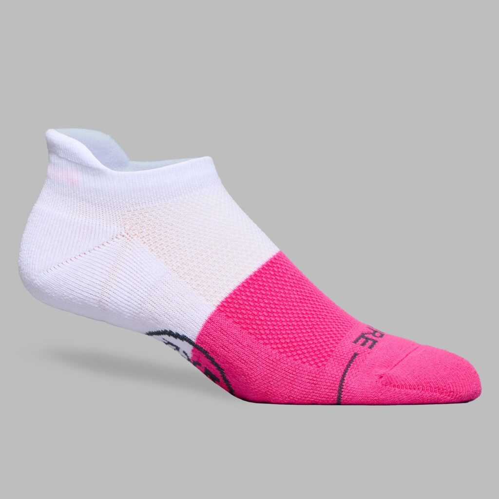 women's two tone fore play ankle sock