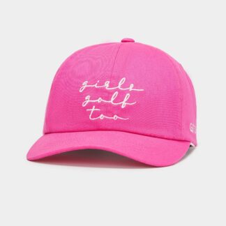 girls golf too cotton twill relaxed fit snapback hat