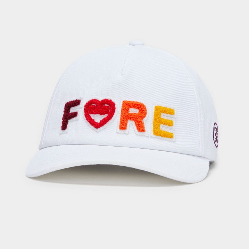 chenille fore gradient stretch twill snapback hat