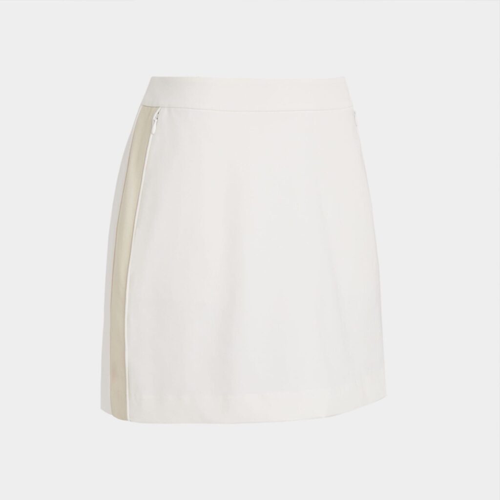 side panel 4-way stretch twill skort
