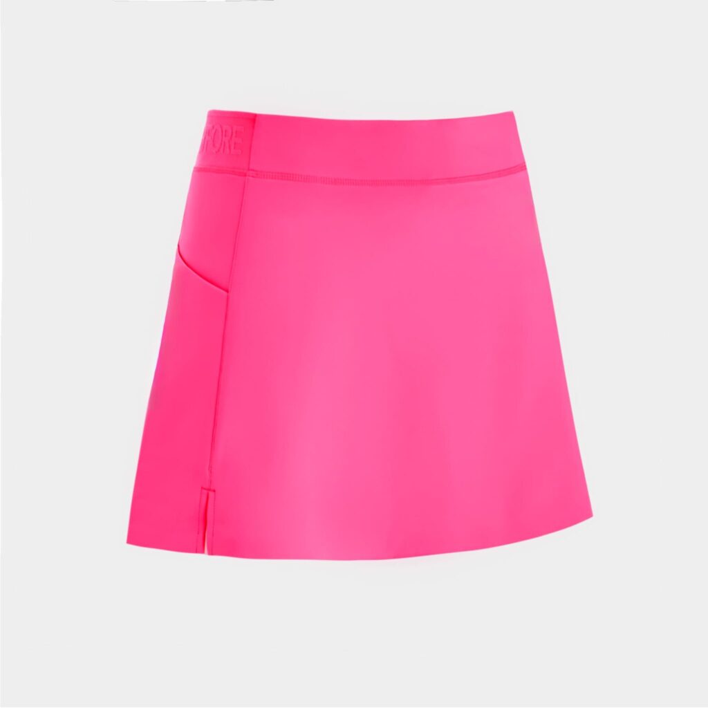 knockout a-line skort