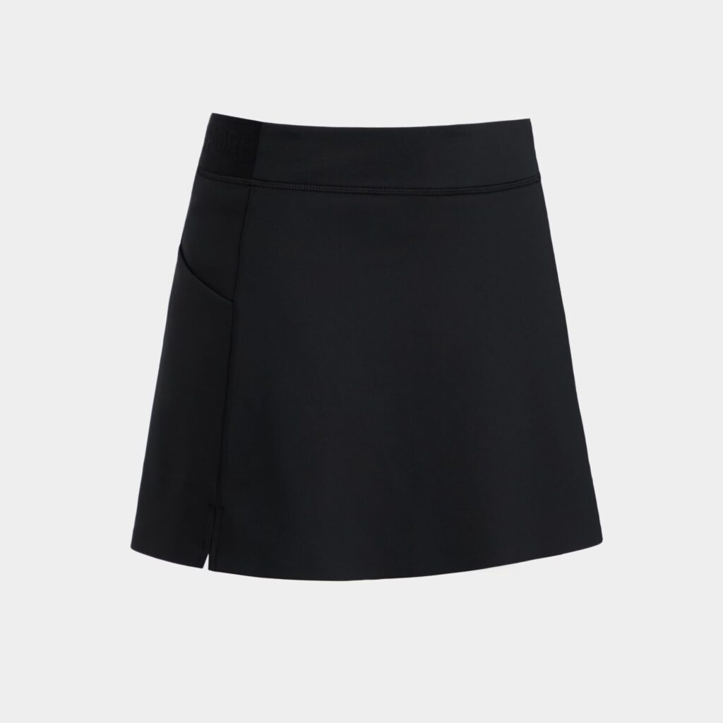 knockout a-line skort