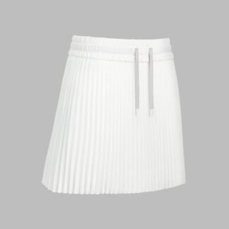 micro-pleat ops high waisted skort