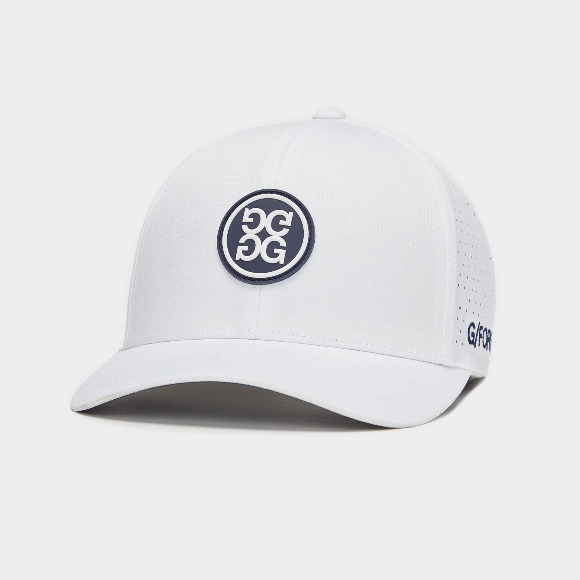 perforated tipped brim ripstop snapback hat