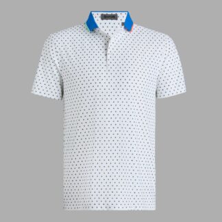 ditsy floral tech piqué polo