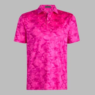 icon camo tech stretch jersey polo