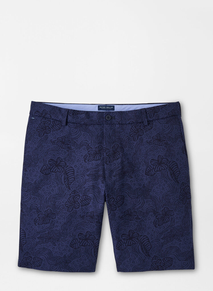 surge oakland floral perf short