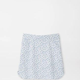 alice paisley petal hem skort