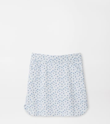 alice paisley petal hem skort