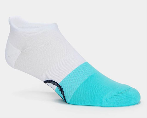 two tone compression low sock